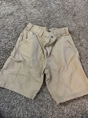 Carhartt Men's Tan Cargo Shorts - Durable Work Style